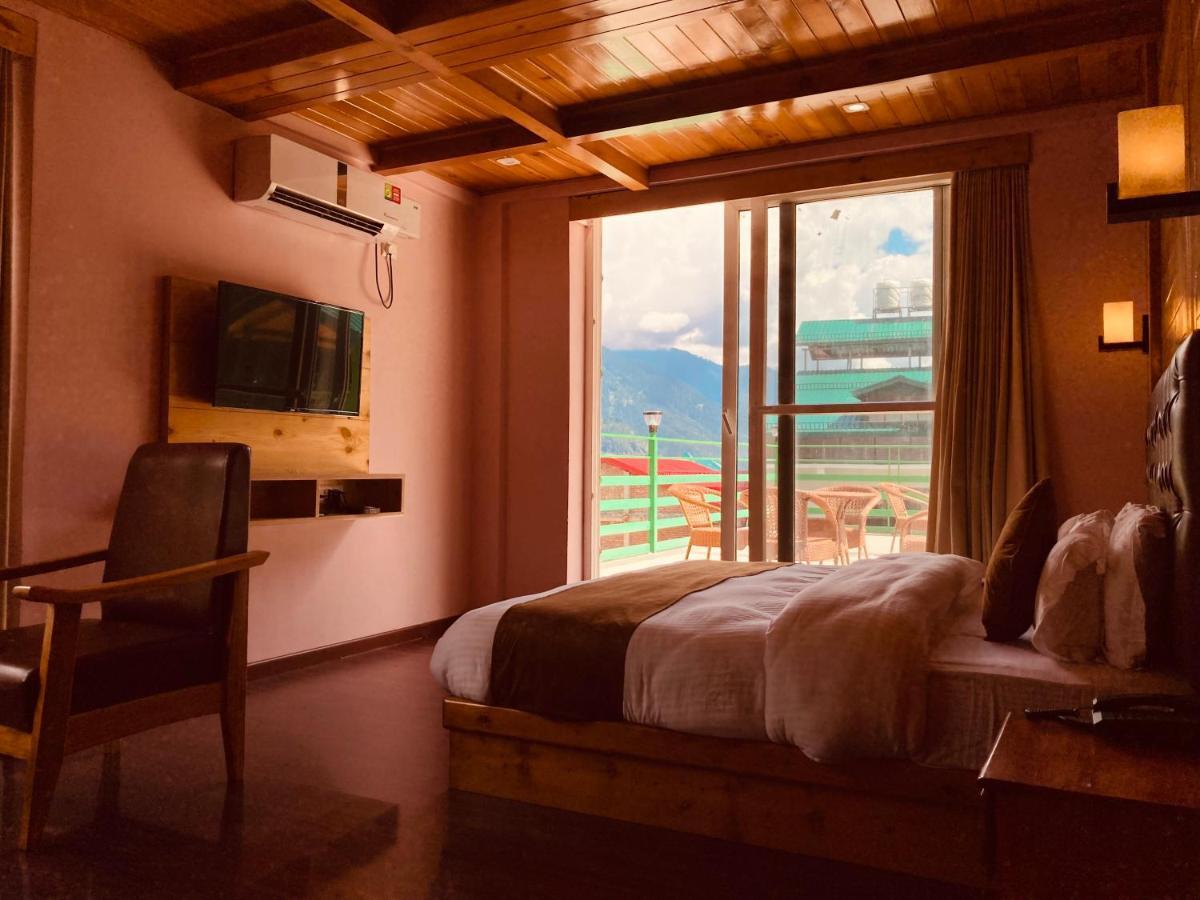 Winterline Resort Near Mall Road Manali - Centrally Heated & Air Cooled Exteriör bild